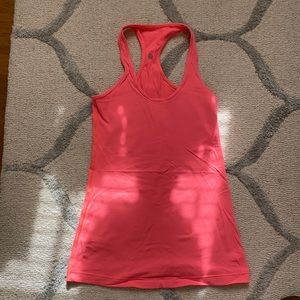 Lululemon cool racer back tank - bright orange, size 4 or 6